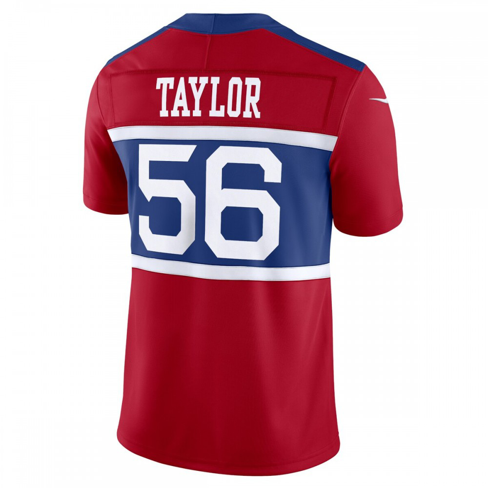 Lawrence Taylor New York Giants Nike Alternate Vapor F.U.S.E. Retired Player Limited Jersey - Century Red-GridironStore